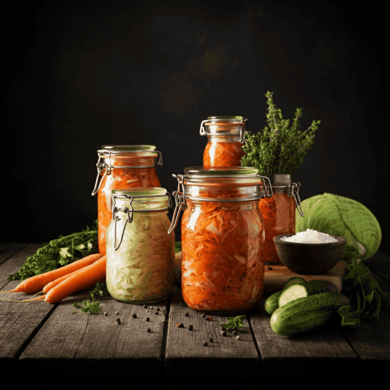 fermentiertes Gemüse