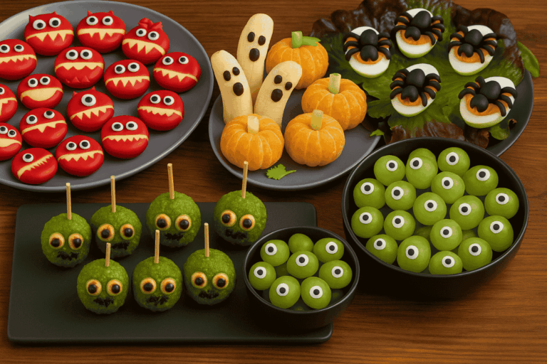 Schnell & gesund: 5 Snacks für deine Helloween Party!